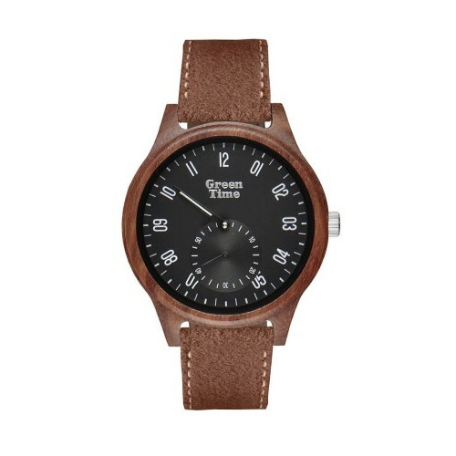 Orologio uomo green time legno - orologio,