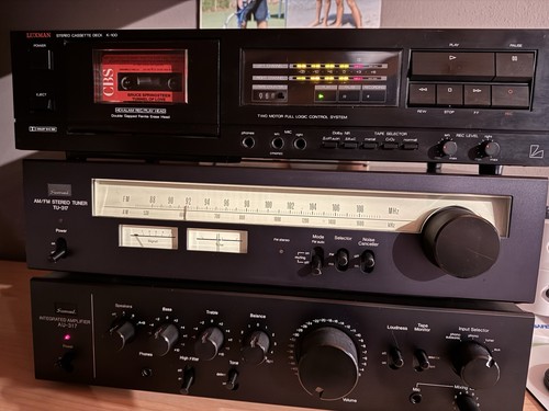 Luxman k100 piastra vintage - piastra,