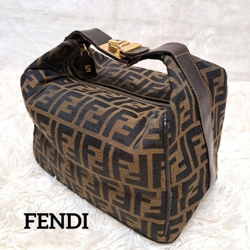 Fendi vanity bag zucca tela - fendi,