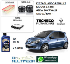 KIT TAGLIANDO 3 FILTRI OLIO