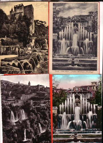 Lotto cartoline tivoli - lotto,