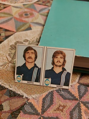 Figurina doppia calciatori - figurina,
