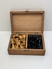 Scacchiera legno vintage