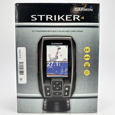 Garmin Striker 4 3,5" Fishfinder 010-01550-00 nuovo con scatola GPS integrato e sonar chirp