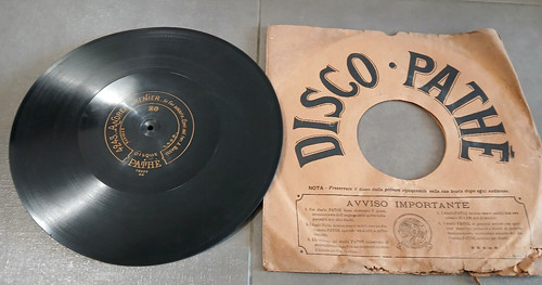 Antico disco bachelite pathe - antico,