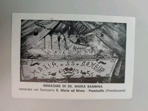 Maria bambina holy card - maria,