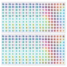 Adesivi riflettenti rotondi