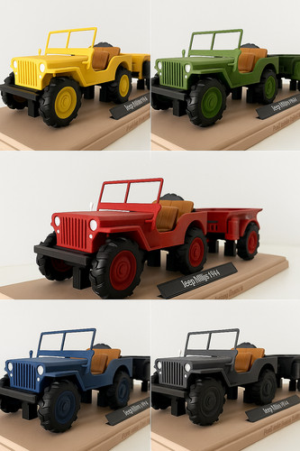 Jeep willys 1944 modello - jeep,