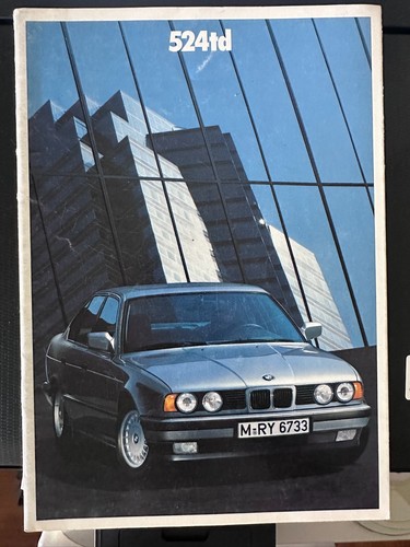 Bmw 524 brochure originale - 524,