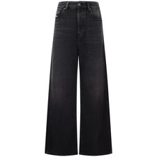 DIESEL - Jeans nero  per donna