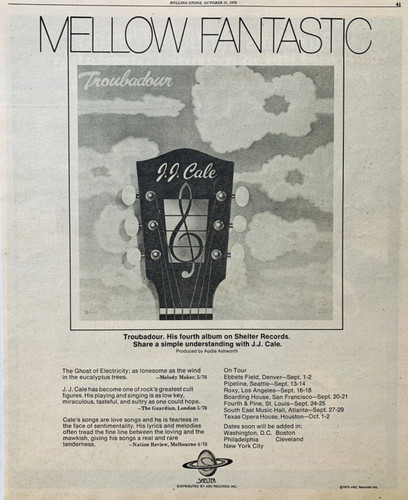 Cale 1976 vintage - j.j.,