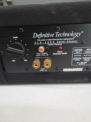 Definitive technology clr 2300 - definitive, clr-2300