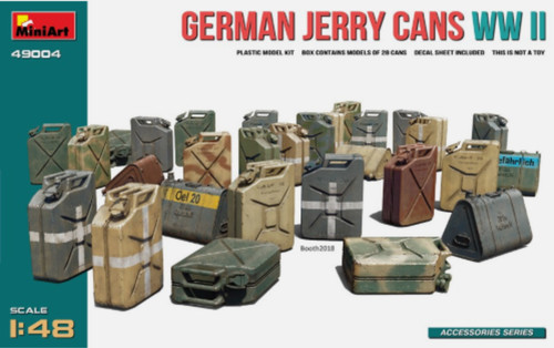 Miniart german jerry cans - german, set