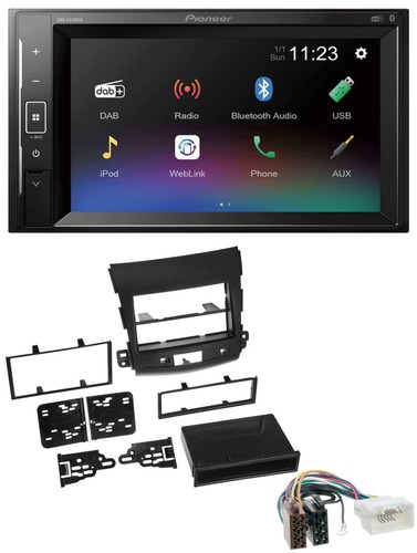 Pioneer dab mp3 - 2din, bluetooth