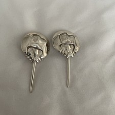 Horseshoe Crab Earrings Clip
