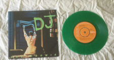 DAVID BOWIE DJ 1st UK PRESS RARE GREEN VINYL 1979 LTD EDITION - SUPERB CONDITION