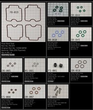 Suzuki GSF1200 Bandit 2001 - 2005 Kit assistenza carburatore (LiteTek)