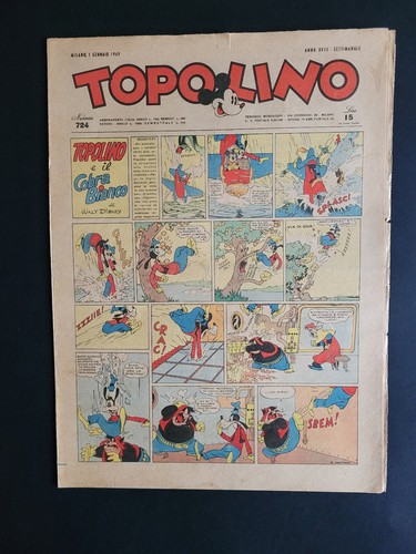 Topolino giornale 724 anno - giornale,