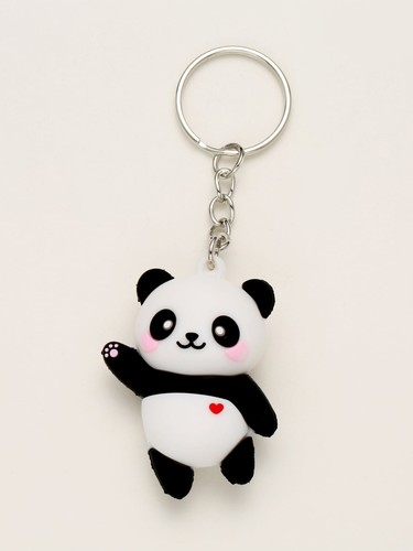 Portachiavi panda cucciolo