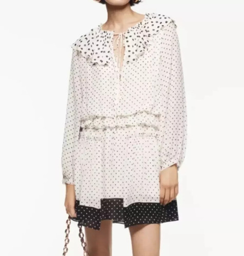 Zara mini abito pois - zara,