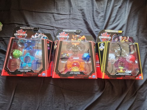 Bakugan starter packs - packs, spin