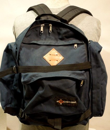 Zaino vintage eastpak blu - vintage,