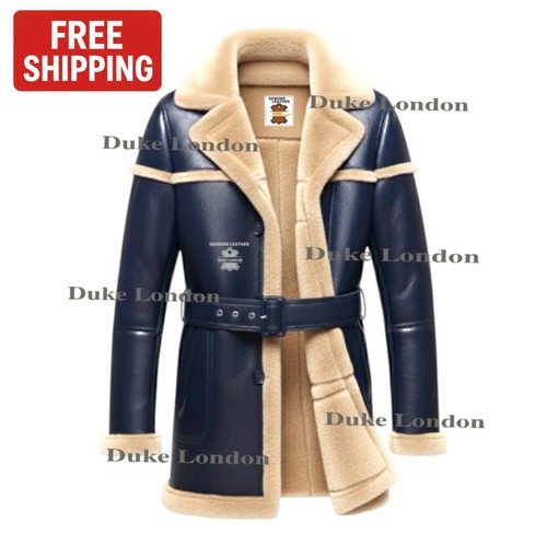 Cappotto lungo uomo vera pelle