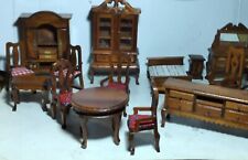 MINIATURE DI MOBILI DELLA CASA DELLE BAMBOLE IN LEGNO