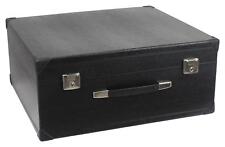 Custodia fisarmonica 120 bassi legno custodia ecopelle fodera rossa imbottita