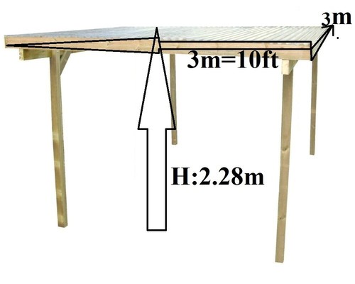 Nuovo pergolato legno - pergolato,