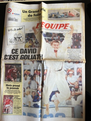 Equipe journal 10 1995 - l'equipe, 2/10/1995
