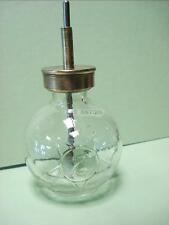 ANTICO RARO OLIATORE A CADUTA BOCCIA DI VETRO STELLA N.2 AUTO OFFICINA VINTAGE