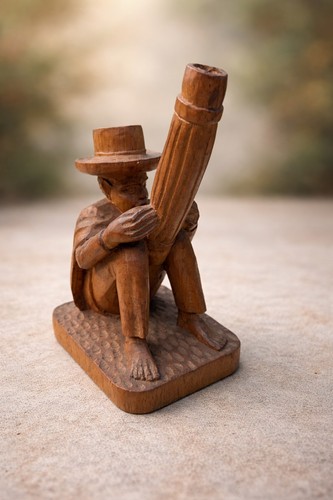 Scultura etnica legno - scultura, in