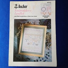 Foglietto ricamo ancoraggio