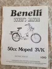 Benelli 50cc Moped 3VK Parts