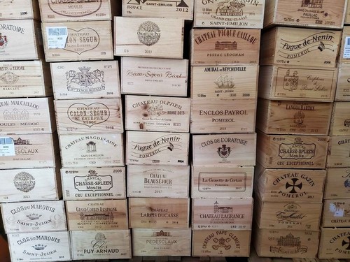 Cassa porta vino legno - porta,