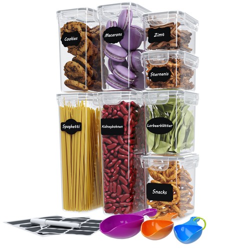 Set barattolo per dispensa