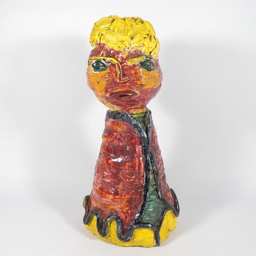 Vaso scultura ceramica - ceramica, arte