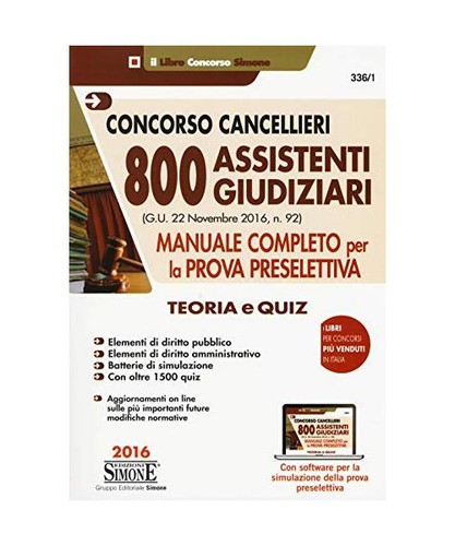 Concorso cancellieri 800 - concorso,