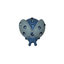 12 pz coccinella resina strass