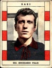 figurina Imperia 1963/64 #  BARI 253. GHIZZARDI ITALO