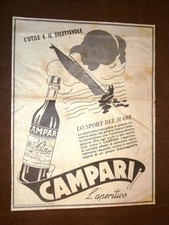 Pubblicità del 1940 Aperitivo