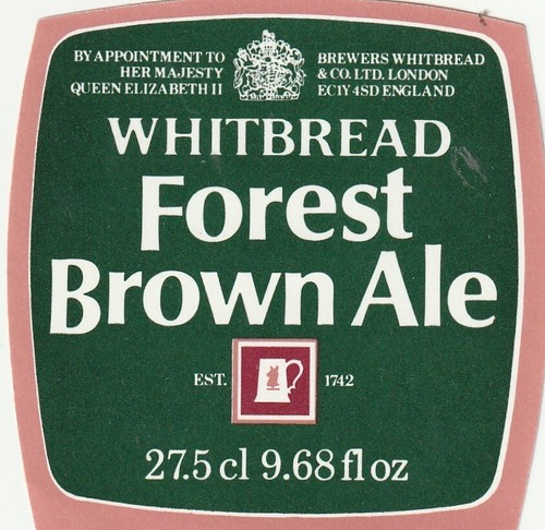 Beer bottle label whitbread - label,