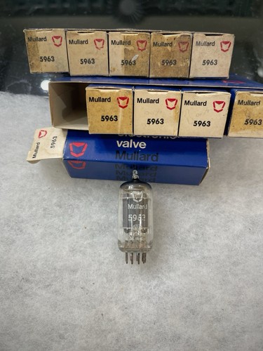 Mullard 5963 12au7 - 12au7, nos