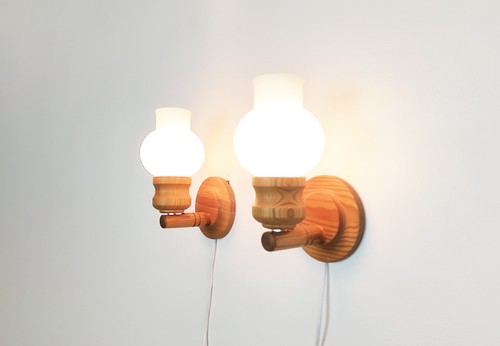 Vintage pair sconces wall - vintage,