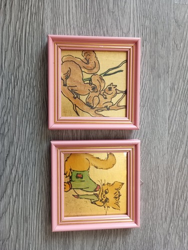 Quadretti foglia oro - in,