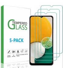 5 Pack HD Tempered Glass