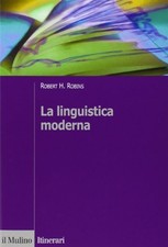 linguistica moderna robins robert 8815107622