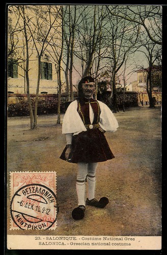 Salonicco costume nazionale - costume,