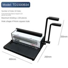 Rilegatrice manuale a spirale